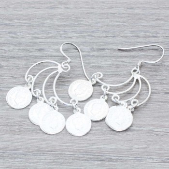 Pendientes monedas Plata de Ley 925 2