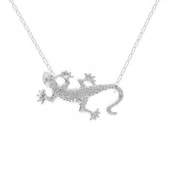 Collar Salamandra Plata de Ley - Karissma