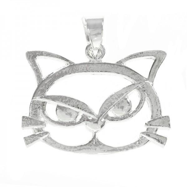 Collar gato calado Plata de Ley | Karissma