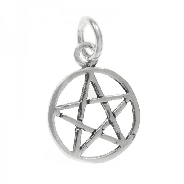 Colgante mini pentagrama Plata de Ley | Karissma