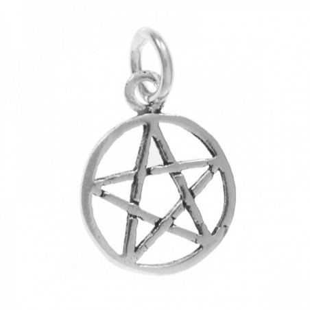 Colgante mini pentagrama Plata de Ley | Karissma