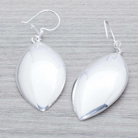 Pendientes espejo Plata de Ley 925