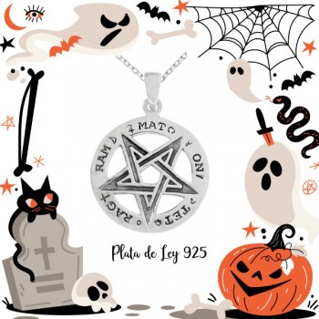 Colgante Tetragramaton Plata de Ley | Karissma