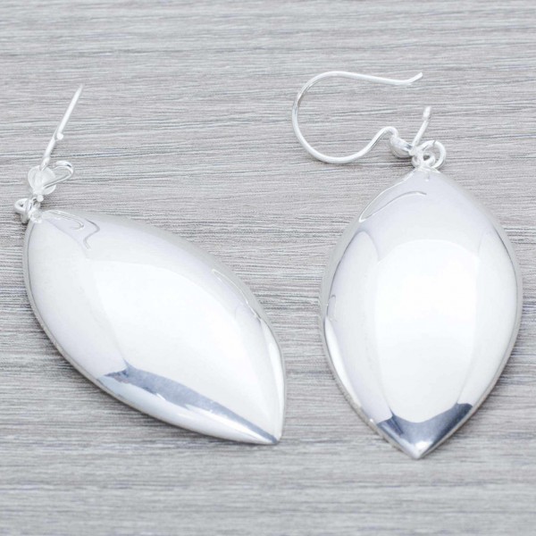 Pendientes espejo Plata de Ley 925