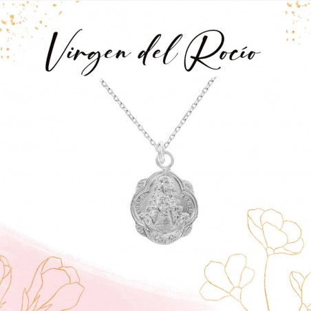 Medalla Virgen del Rocío Plata de Ley - Karissma