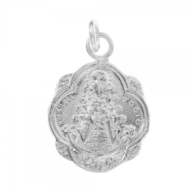 Medalla Virgen del Rocío Plata de Ley - Karissma