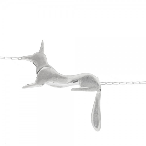 Pulsera dios egipcio Anubis Plata de Ley - Karissma