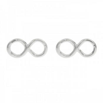 Pendientes Infinito Plata de Ley 2