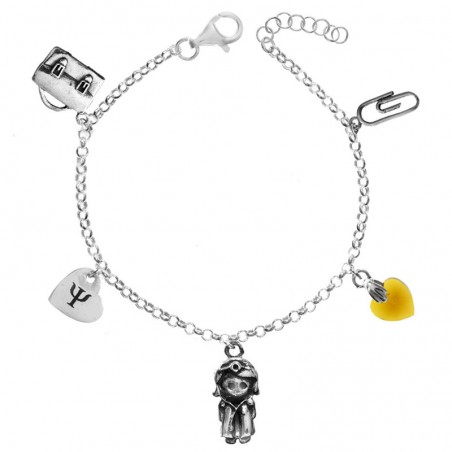 Pulsera de la psicóloga Plata de Ley 925