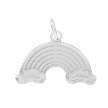 Colgante arco iris Plata de Ley - Karissma