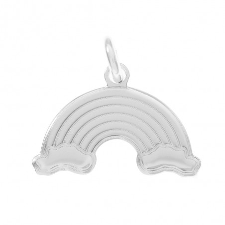 Colgante arco iris Plata de Ley - Karissma