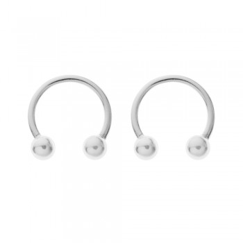 Pendientes diseño piercing Plata de Ley - Karissma