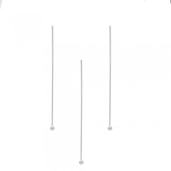 20 Bastón grosor 0.4 mm Plata de Ley - Karissma 2