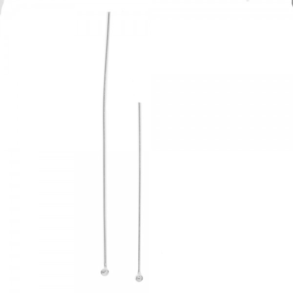 20 Bastón grosor 0.4 mm Plata de Ley - Karissma