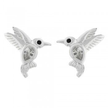 Pendientes colibrí Plata de Ley - Karissma