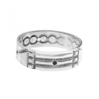 Anillo Atlante con inscripciones Plata de Ley 925
