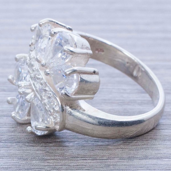 Anillo infinito y corazón Plata de Ley 925