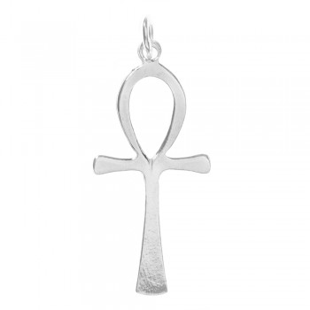 Colgante cruz de la vida Plata de Ley