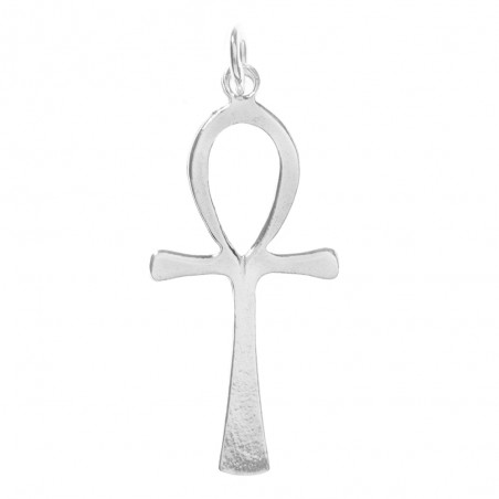 Colgante cruz de la vida Plata de Ley