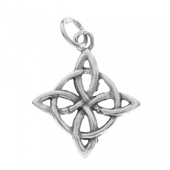 Colgante nudo de bruja Plata de Ley - Karissma