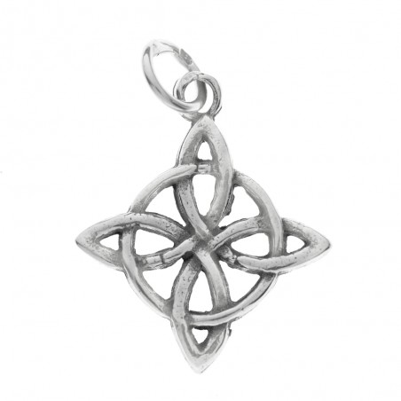 Colgante nudo de bruja Plata de Ley - Karissma