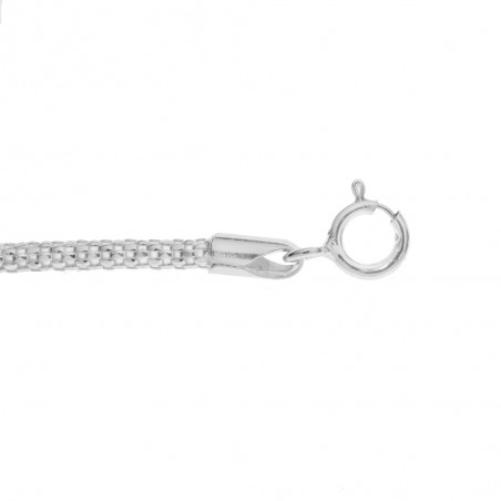 Pulsera coreana Mamá Plata de Ley - Karissma