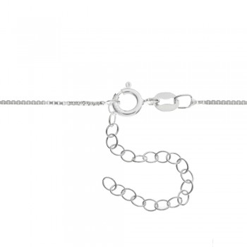 Collar gota circonita blanca Plata de Ley - Karissma 2