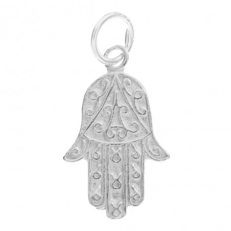 Colgate mano de Fátima labrada Plata de Ley - Karissma