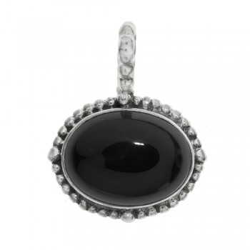 Colgante piedra oval horizontal Plata de Ley - Karissma 2