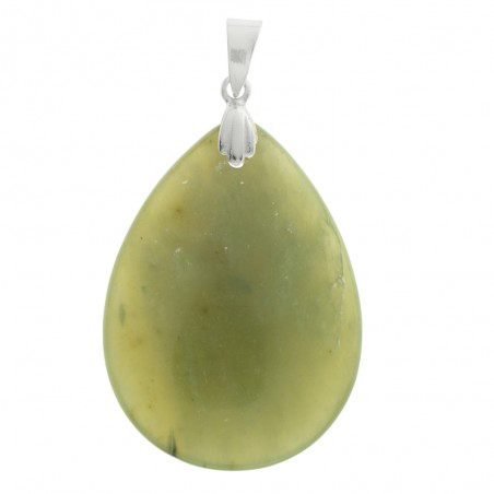 Colgante XL gota aventurina Plata de Ley 925 - Karissma