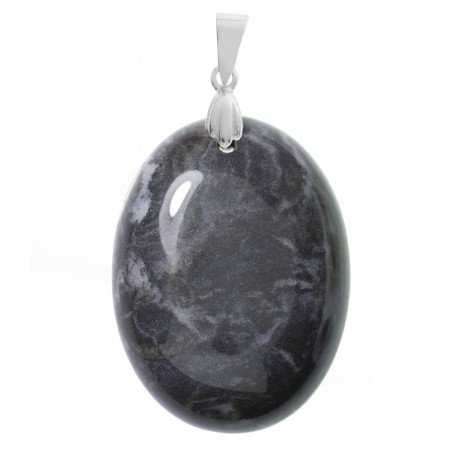 Colgante XL cabujón ágata morada Plata de Ley - Karissma