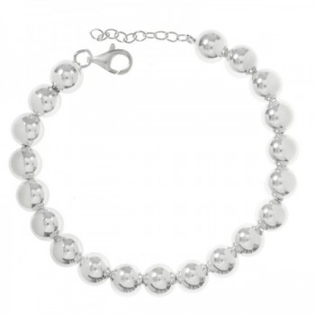 Pulsera Plata de Ley 925 bola 2