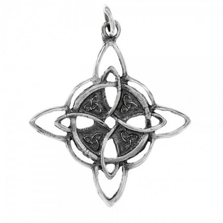 Collar Nudo de Bruja Plata de Ley | Karissma