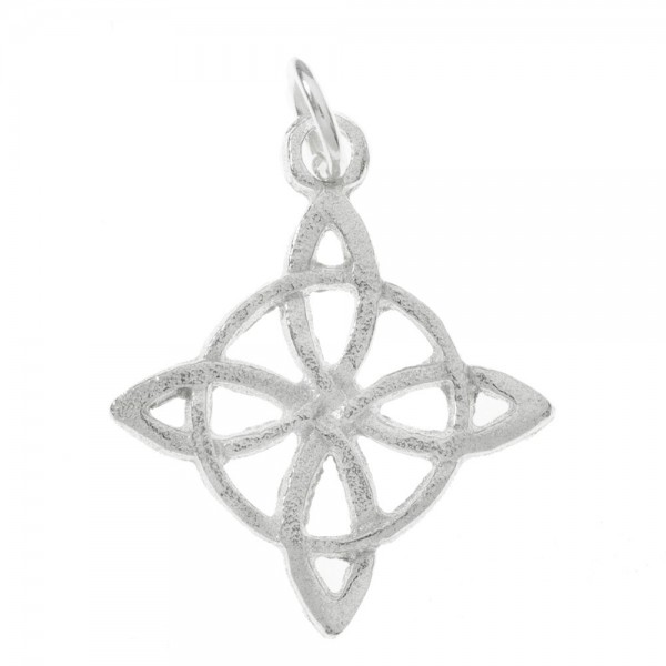 Collar Nudo de Bruja Plata de Ley | Karissma