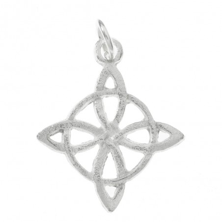 Collar Nudo de Bruja Plata de Ley | Karissma