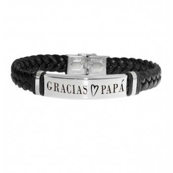 Pulsera Papá acero inox - Karissma 2