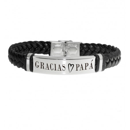 Pulsera Papá acero inox - Karissma