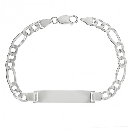 Pulsera esclava eslabón 3x1 Plata de Ley 925 | Karissma