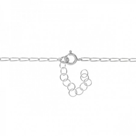 Pulsera símbolo Paz Plata de Ley 925 | Karissma