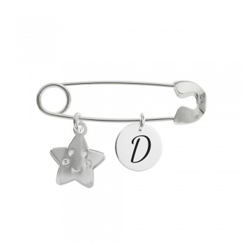 Alfiler bebé estrella Plata de Ley - Karissma 2