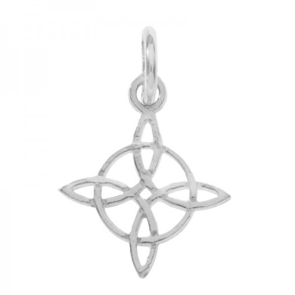 Colgante mini nudo de bruja Plata de Ley - Karissma