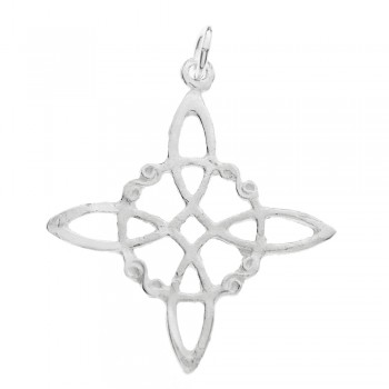 Collar Nudo de Bruja Plata de Ley | Karissma 2