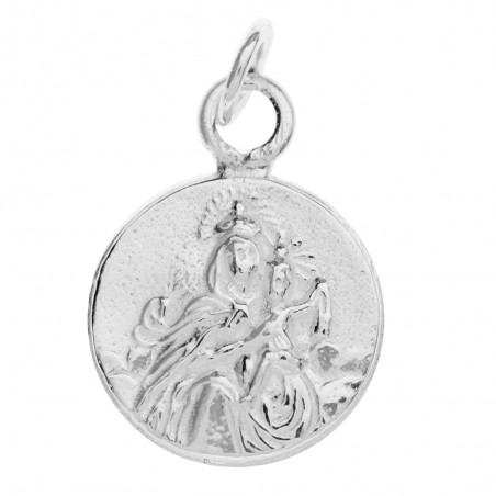 Medalla Virgen del Carmen Plata de Ley | Karissma