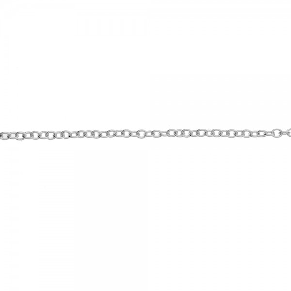 Collar con media luna de bolas Plata de Ley | Karissma