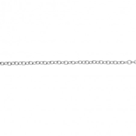 Collar con media luna de bolas Plata de Ley | Karissma