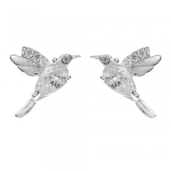 Pendientes colibrí Plata de Ley - Karissma