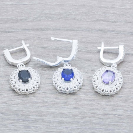 Pendientes cierre catalán Plata de Ley 925