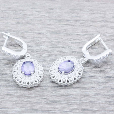 Pendientes cierre catalán Plata de Ley 925