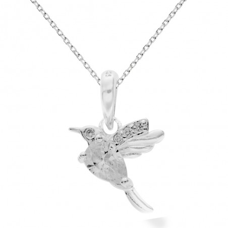 Collar colibrí Plata de Ley | Karissma