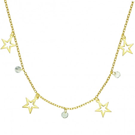 Collar estrellas Plata de Ley | Karissma